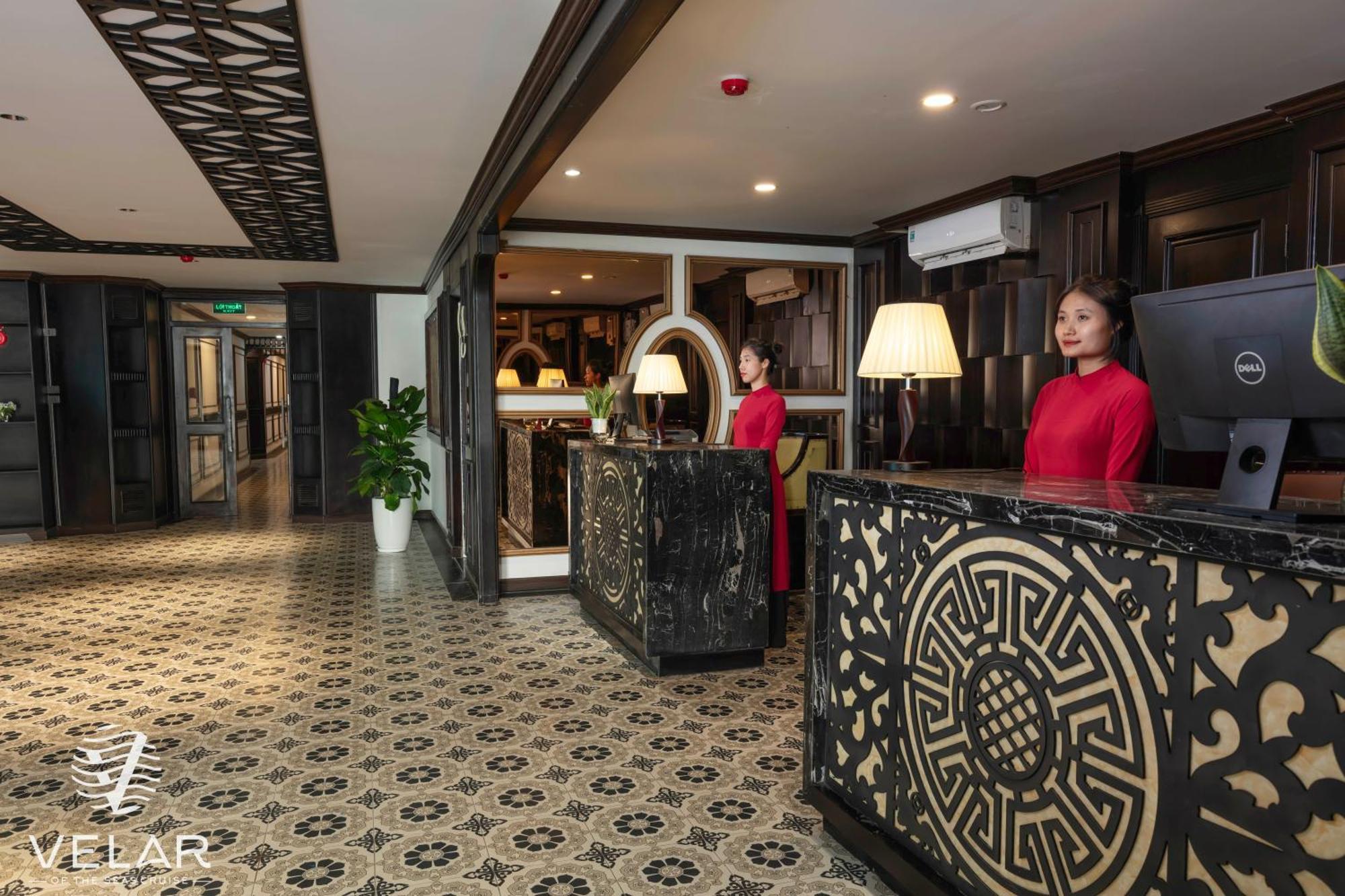 Velar Of The Sea Hotell Ha Long Exteriör bild